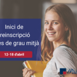 preinscripció cicles formatius grau mitja escola pàlcam